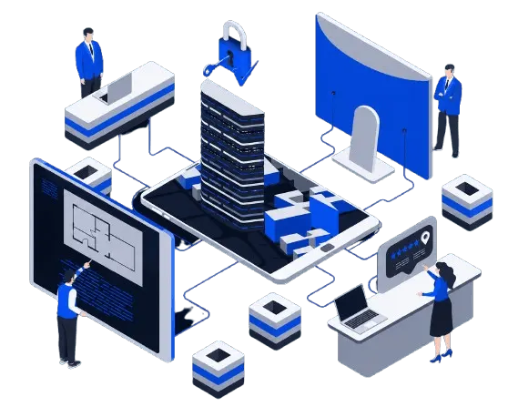 Smart city and data architecture visualization